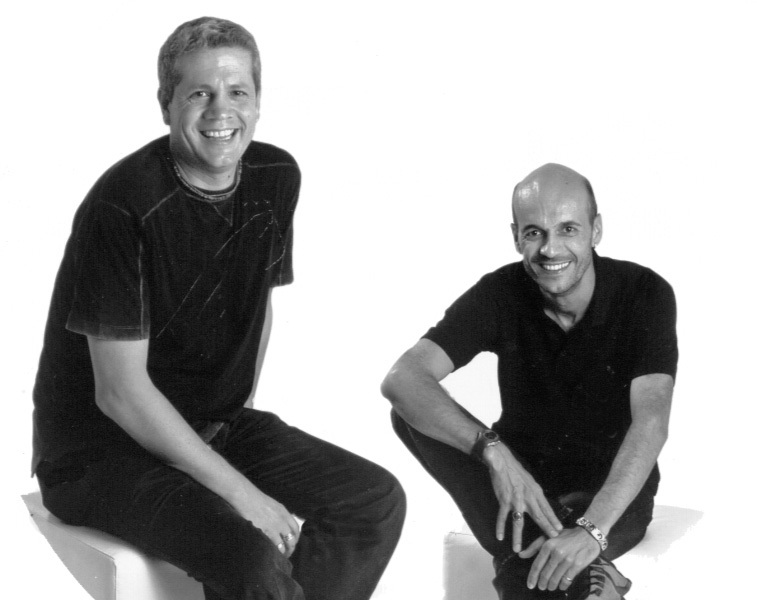 Quem somos - Sylvio e Roberto, sócios fundadores do escritório de arquitetura mantovani e rita.